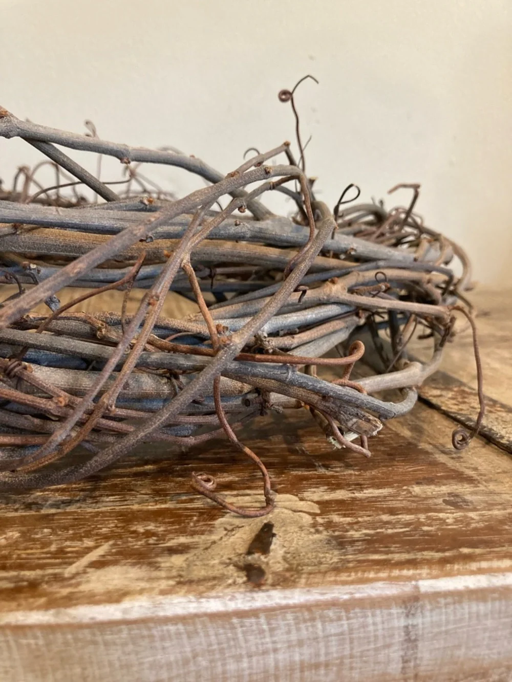 16” Grapevine Wreath Base - Rustic Home Holiday Decor For DIY Crafting